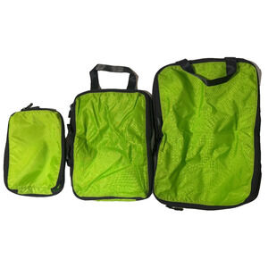 PACKING CUBES Compression Travel Luggage Organizer Accessories Set of 3 YZAOLL